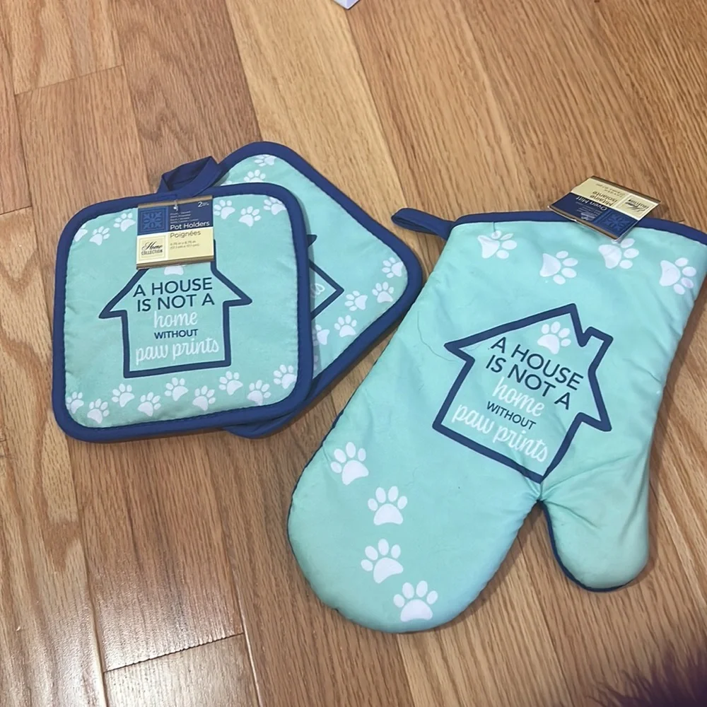 🐾4 for $20 NWT I House is not a home without paw prints